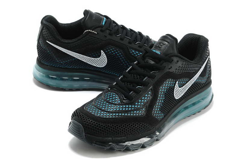 Nike Air max 2014 KPU mens Shoes Black  Blue (1)